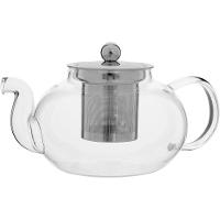 Antella Jg Chaleira/Xicaras 10X20X13Cm 750/70Ml Borosilicato Transp 7Pç Com Infusor - 3