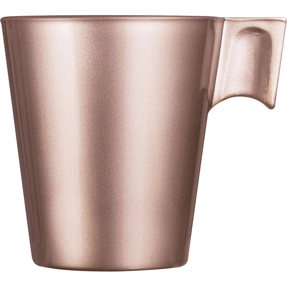 Luminarc Flashy Xícara Expresso 6X6X6Cm 80Ml Vidro Temperado Rose - 2