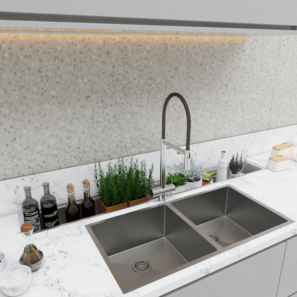 Calha Escorrer Resistente Technox Aço Bancada Luxuoso - 4