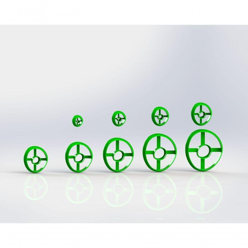 Cortador Polymer Clay (Mod 32) 2,5 Cm - 1