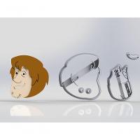 Cortador Scooby Doo - Salsicha Modular 6 Cm - 1