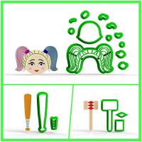 Cortador Kit Arlequina - 3 Modelos 5 Cm - 1