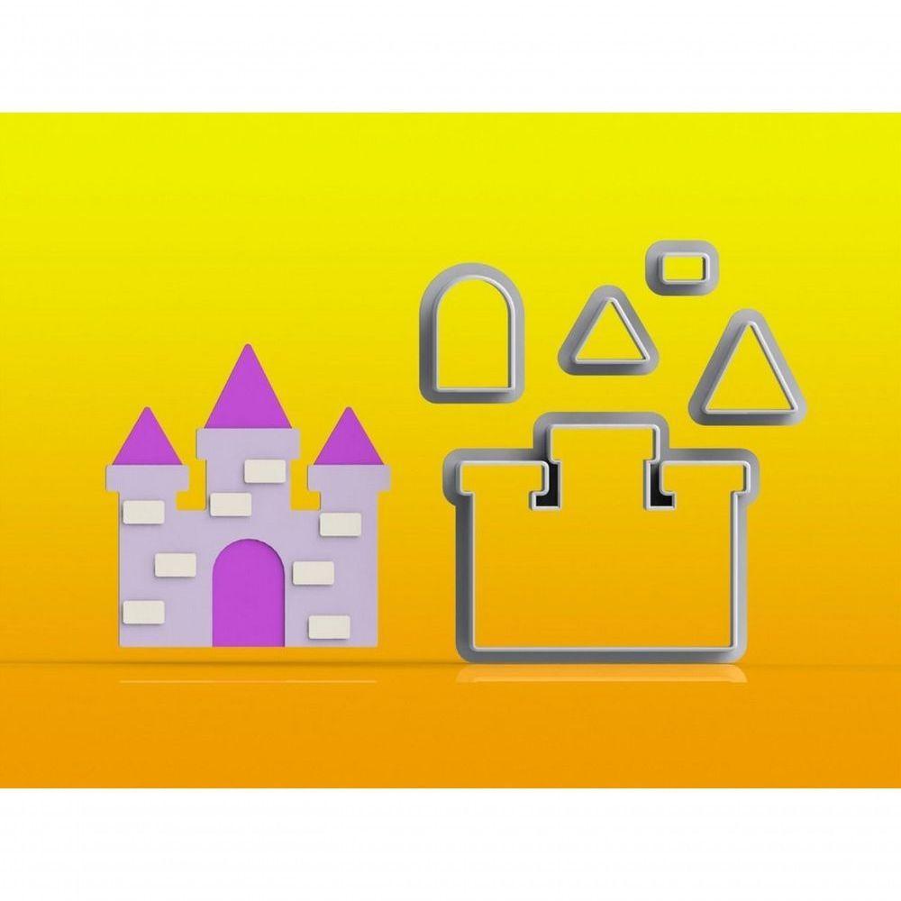 Cortador Kit Rapunzel 3 Modelos Modulares 6 Cm - 3