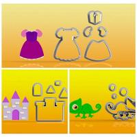 Cortador Kit Rapunzel 3 Modelos Modulares 6 Cm - 1