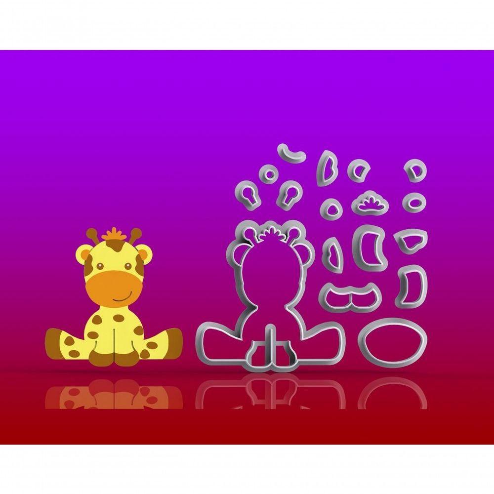 Cortador Kit Safari Corpo - 7 Modelos Modulares 8 Cm - 4