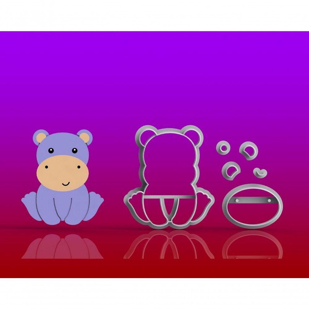 Cortador Kit Safari Corpo - 7 Modelos Modulares 8 Cm - 5