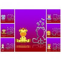 Cortador Kit Safari Corpo - 7 Modelos Modulares 8 Cm - 1