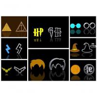 Cortador Kit Harry Potter Com 8 Modelos 6 Cm - 1