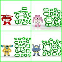 Cortador Kit Super Wings - 4 Modelos Modulares 6 Cm - 1