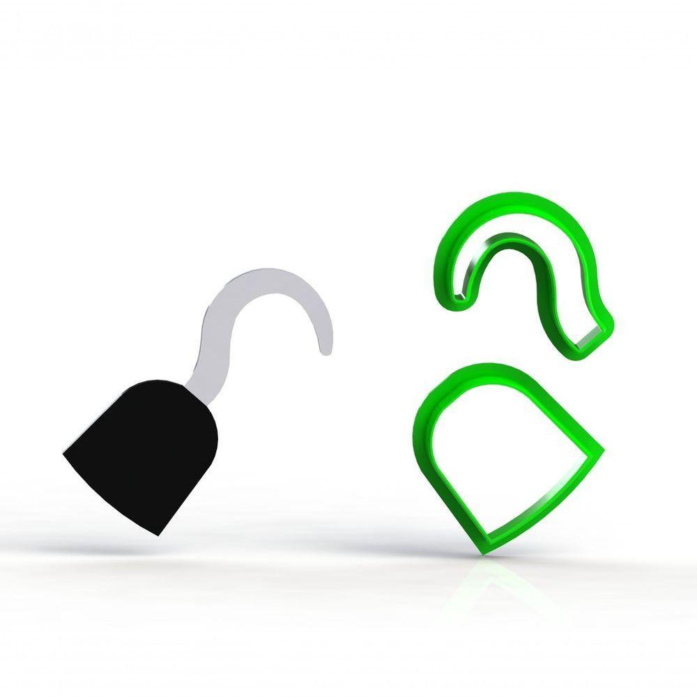 Cortador Gancho Pirata Peter Pan 5 Cm - 1