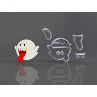 Cortador Super Mario - Fantasma Modular 5 Cm - 1