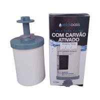Vela C/ Carvão Ativado Para Filtro De Água De Barro + Boia - 1