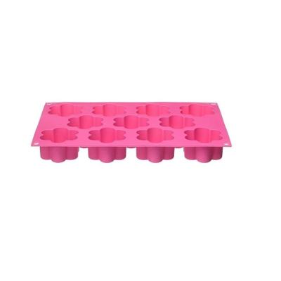 Forma 11 Moldes Silicone Flower Pudim Sobremesa Silikomart