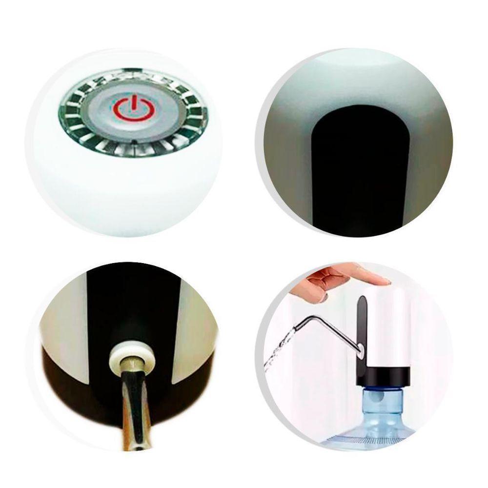 Bomba Elétrica Para Galão Bebedouro Automática Usb - 3