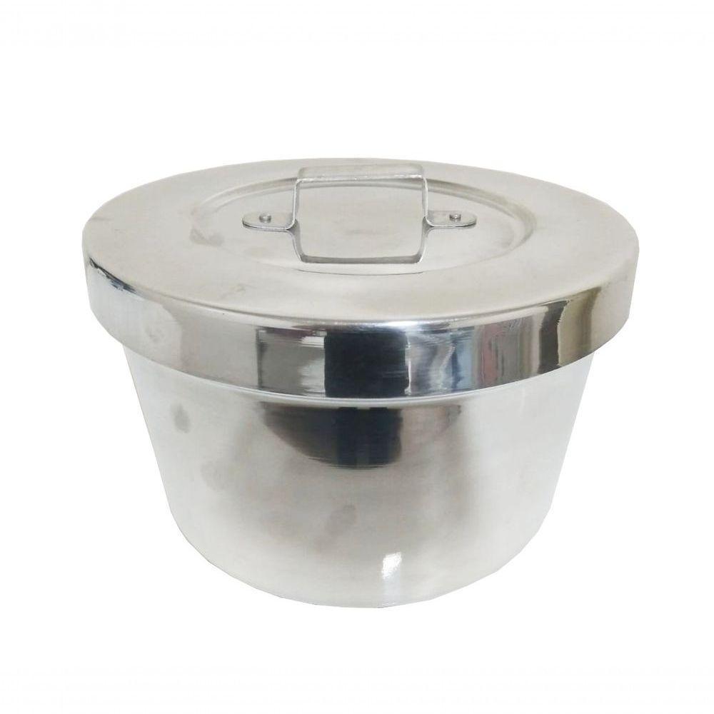 Forma De Pudim De Alumínio Craqueada Com Tampa Nº20 Extang - 1