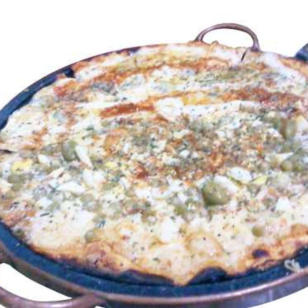 Forma de Pizza em Pedra Sabão com Alça de Cobre 25,0 Cm - 3