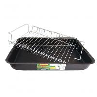 Assadeira Antiaderente Grande Com Grelha Nº4 Belmar - 1