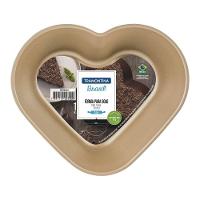 Forma Para Bolo Coração Vermelha Em Alumínio Com Revestimento Antiaderente 24 Cm 1,1 L - 2