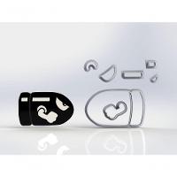 Cortador Super Mario - Bala Modular 5 Cm - 1