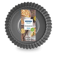 Forma Redonda Para Torta E Bolo Alumínio Antiaderente Starflon Grafite 26 Cm 1,8 L - 6