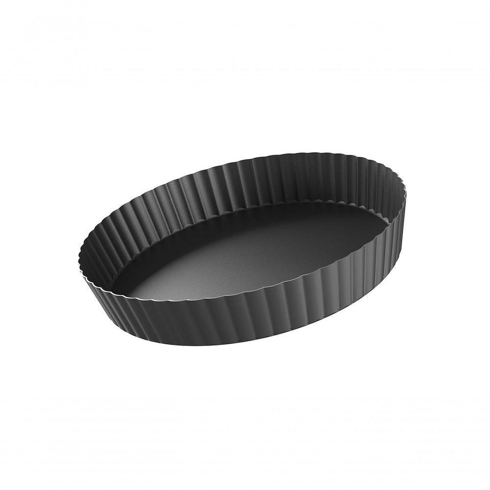 Forma Para Quiche Com Fundo Removivel ø24 Cm Brinox ø24 Grafite Brinox - 1