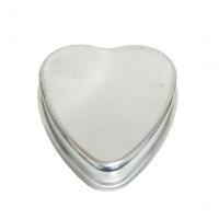 Forma Assadeira De Bolo Coração Pequena De Alumínio Grosso - 2