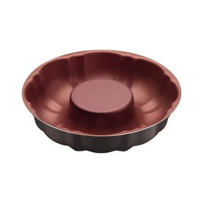 Forma Para Bolo Vermont Em Alumínio Com Revestimento Interno Cobre Antiaderente Starflon