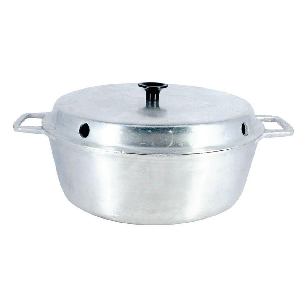 Forma com Cone Para Bolo Alumínio Fundido Polido 22cm - 1