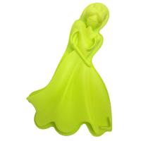 Forma Silicone Para Doces Diversos Torta Pudim Bolo Cozinha Princesa Verde (Sili-9) - 2