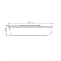 Forma Para Bolo Alumínio Com Revestimento Antiaderente Starflon Grafite 24 Cm 1,4 L