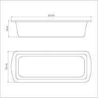 Forma Para Pão E Bolo Grafite Em Alumínio Com Revestimento Antiaderente 30 Cm 1,9 L