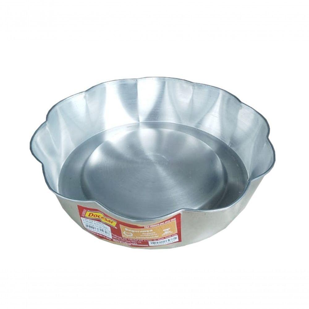 Forma Assadeira De Bolo Piscina Ondulado Nº 26 2.2l Docesar - 2