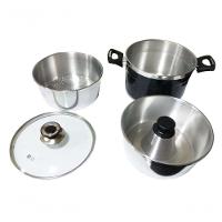 Caldeirão Com Forma De Pudim E Cozivapor Preto 4.8l Belmar - 1