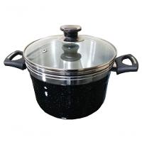 Caldeirão Com Forma De Pudim E Cozivapor Preto 4.8l Belmar - 2