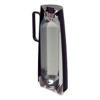 Bule Garrafa Térmica Exata Em Plástico Com Ampola De Vidro 1 L Preto - Tramontina 61636103 - 6