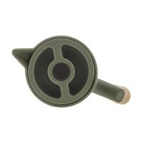 Garrafa Térmica Nórdica Com Cabo De Madeira 1 Litro Verde - 2