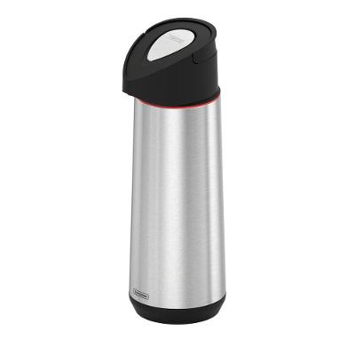Garrafa Térmica Exata 1,8L com Bomba e Ampola de Vidro em Aço Inox Tramontina