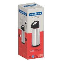 Garrafa Térmica Inox 1,8L Exata Bomba E Ampola De Vidro Tram - 3