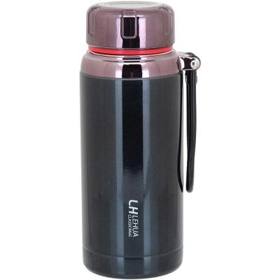 Lehua Garrafa Térmica 22X8X8Cm 600Ml Inox Azul Parede Dupla