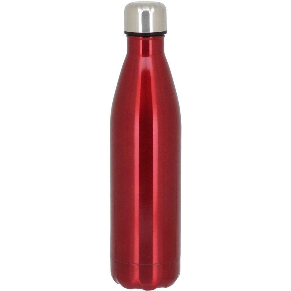 Mijia Garrafa Térmica 33X8X8Cm 750Ml Inox Vermelho Parede Dupla - 1