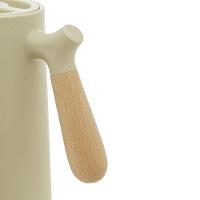 Garrafa Térmica Nórdica Com Cabo De Madeira 1 Litro Menta - 4