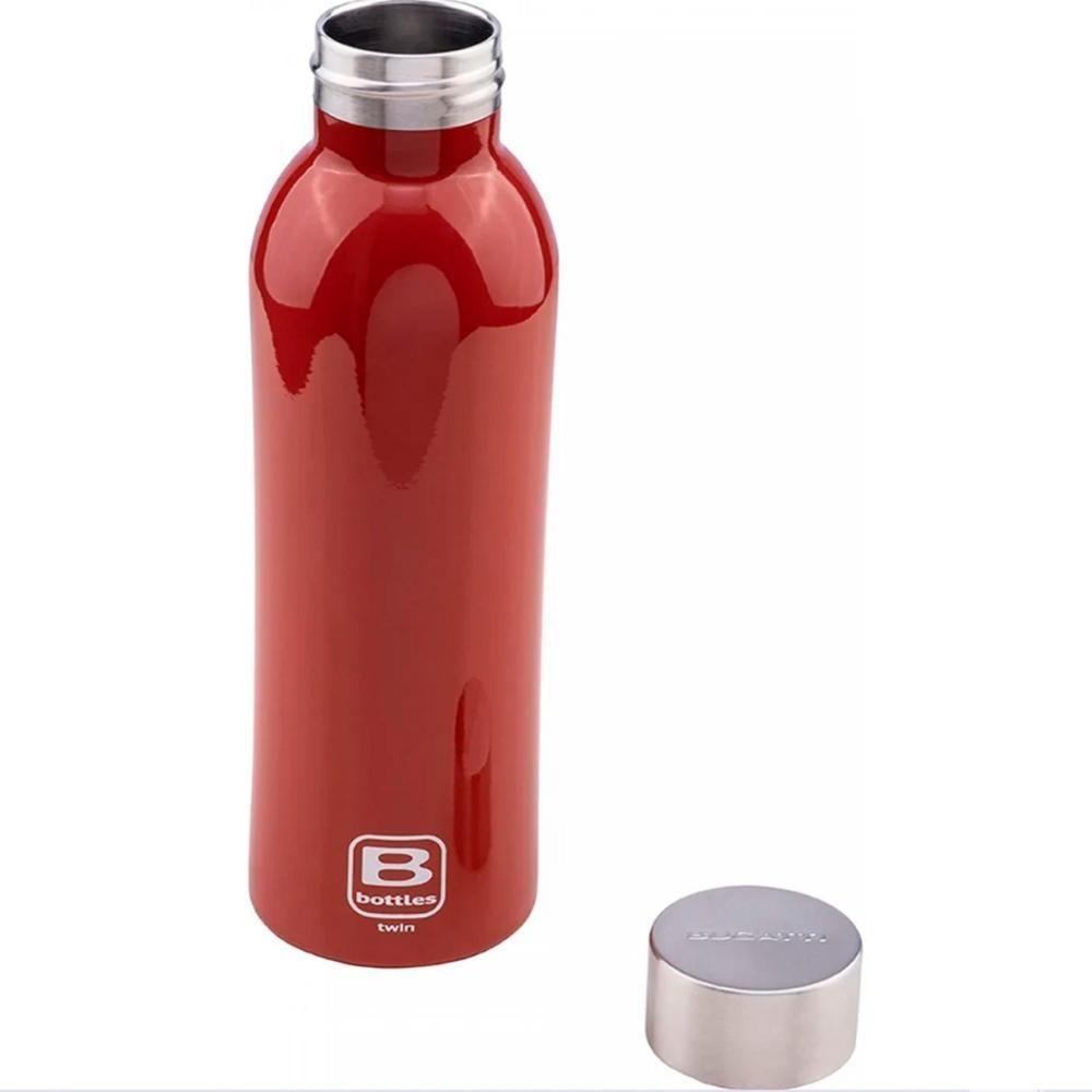 Garrafa Térmica Parede Dupla 500ml Marsala Twin Bugatti - 3