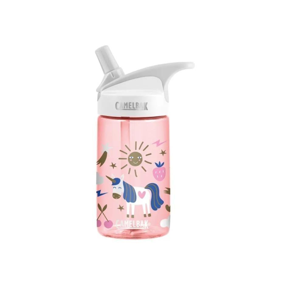 Garrafa Camelbak Eddy Kids 0,4 Litros Unicórnio Rosa - 1