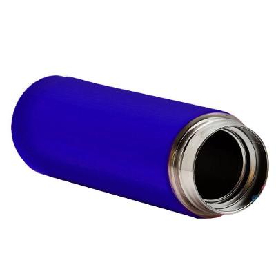 Garrafa Térmica Inteligente Inox 500ml Tampa C/sensor Azul
