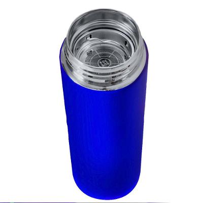 Garrafa Térmica Inteligente Inox 500ml Tampa C/sensor Azul