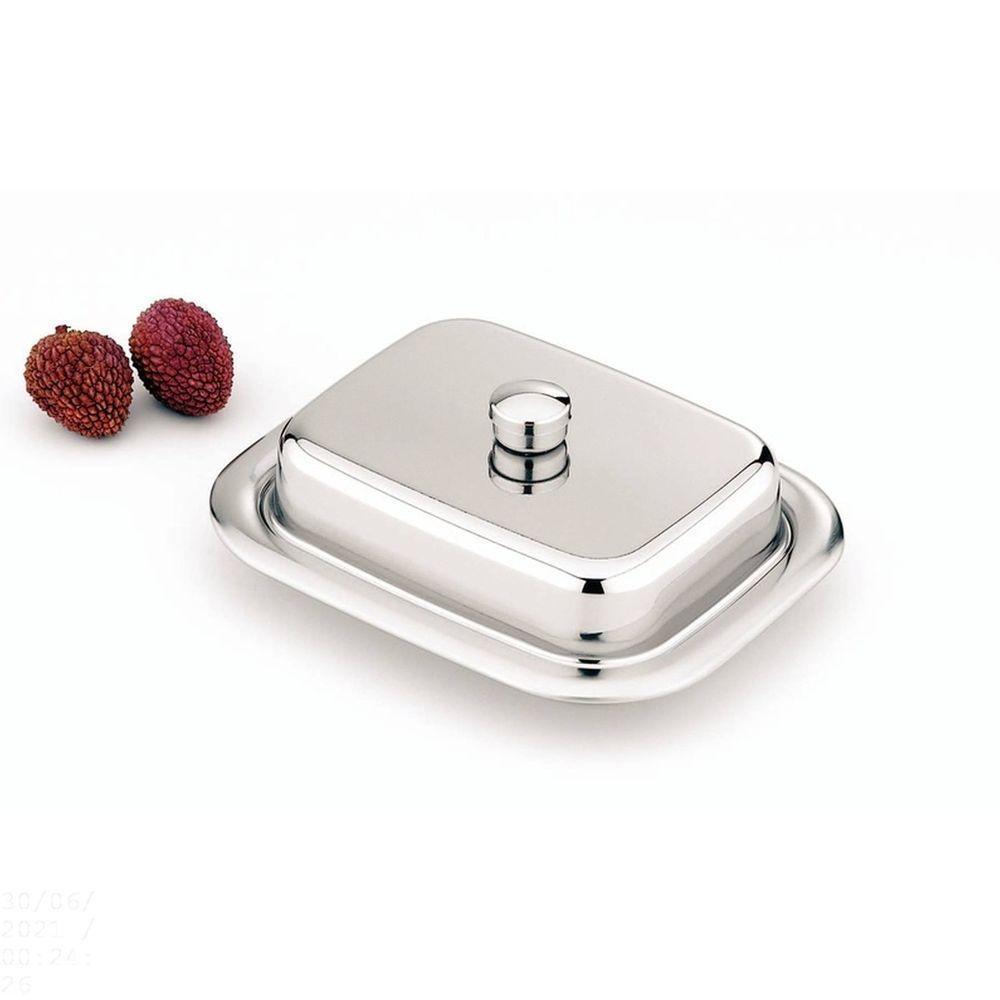 Manteigueira Tramontina Rotonda Retangular Em Aço Inox Com Tampa Tramontina - 3