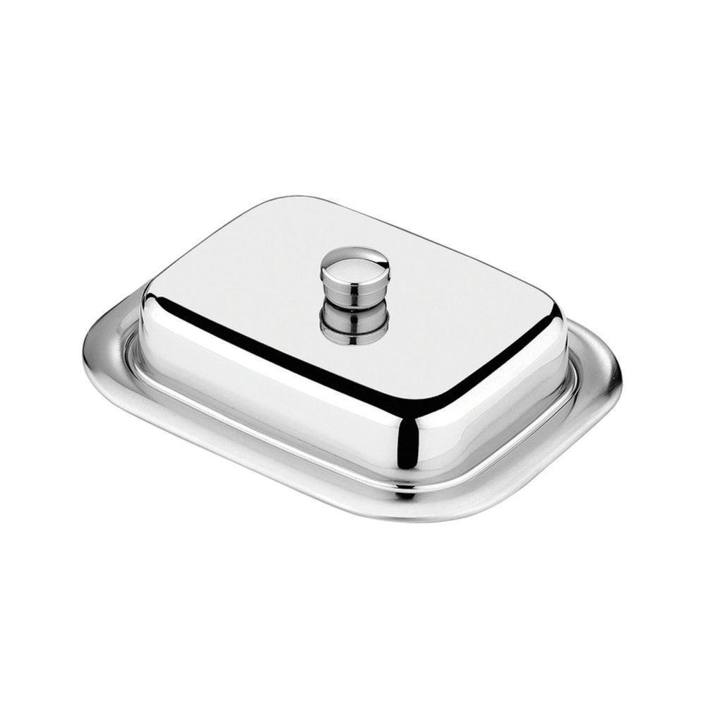 Manteigueira Tramontina Rotonda Retangular Em Aço Inox Com Tampa Tramontina - 4