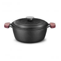 Conjunto De Caçarolas Ferro Fundido Com Tampa De Ferro Mta 8418 - 4