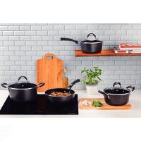 Jogo De Panelas Mônaco Induction Em Alumínio Com Revestimento Interno E Externo Antiadere - 3