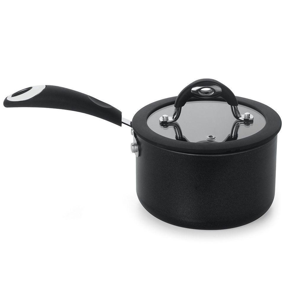 Jogo De Panelas Dom 4 Peças Preto Em Alumínio Com Revestimento Interno Antiaderente Multiflon - 6